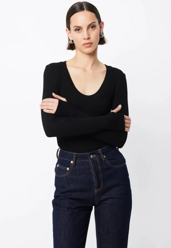 Best Lincoln Top - Black Women Tops & Tees