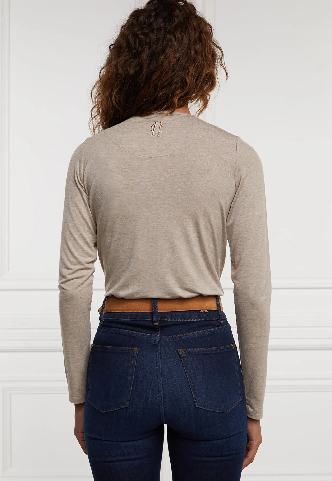 long_sleeve_v_neck_tee__o_4.webp Best Long Sleeve V Neck Tee - Oatmeal Women Tops & Tees