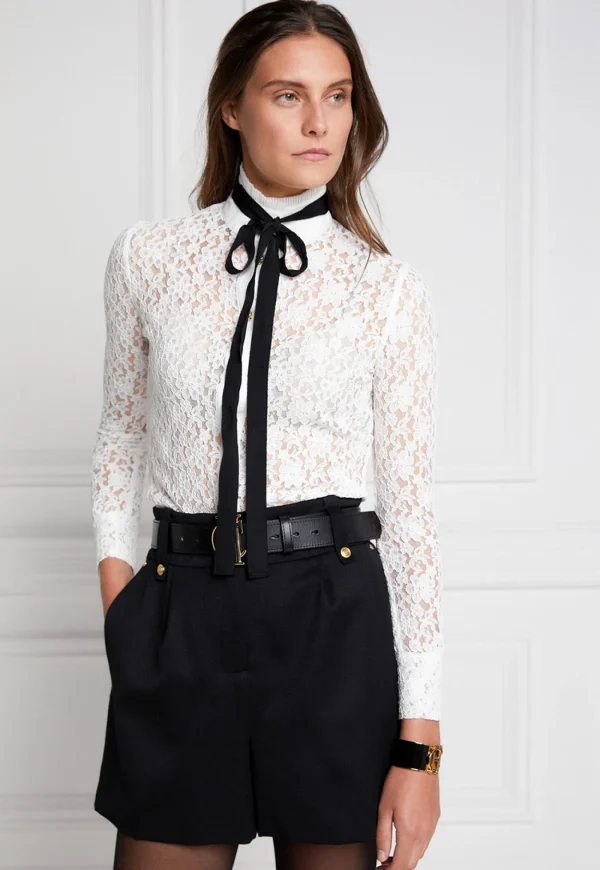 New Luxe Tailored Short - Black Women Shorts