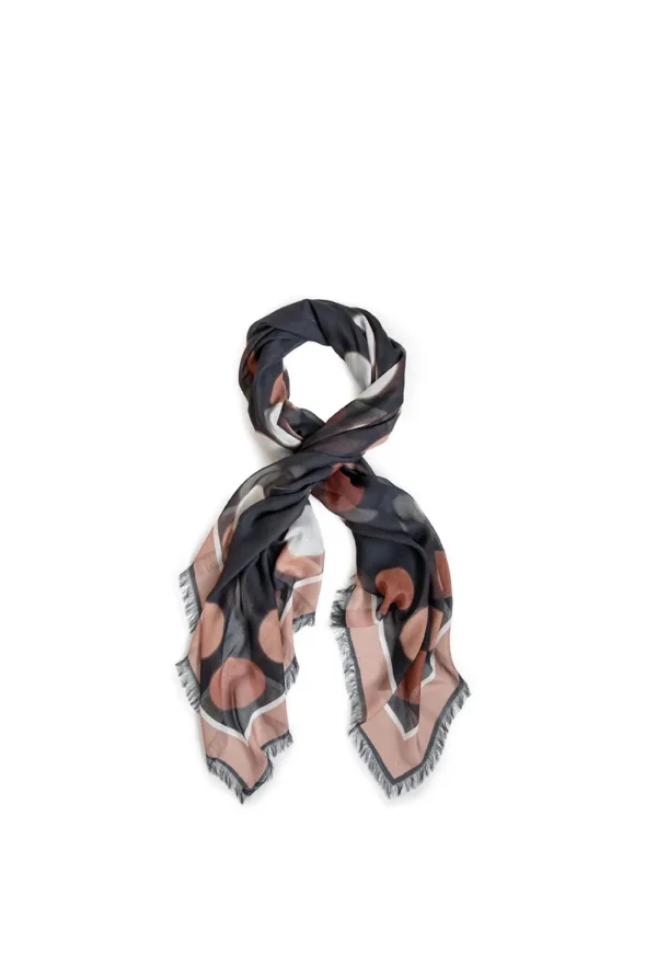 Discount Manhattan By Night Study Large Square Scarf Women Scarves | Scarves