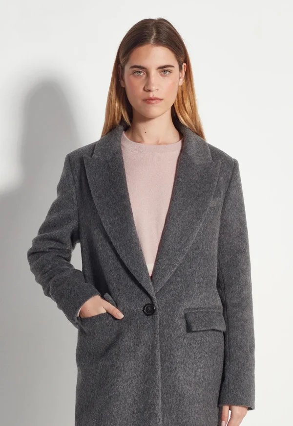 Discount Mantelle Coat - Grey fur Women Coats