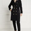 Best Marlborough Trench Coat - Soft Black Women Coats