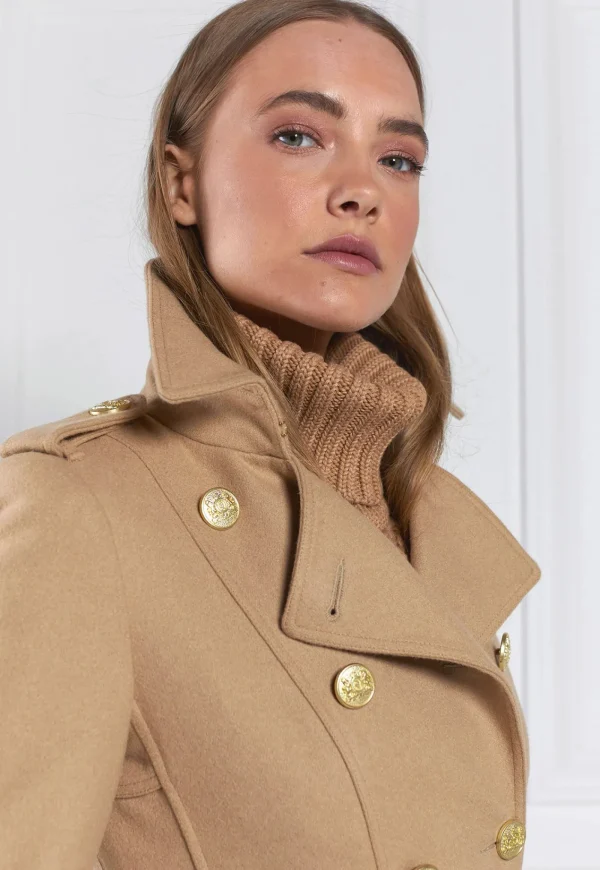 Hot Marlborough Trench Coat - Camel Women Coats