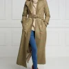 Fashion Marlborough Trench Coat Full Length - Leveret Women Coats