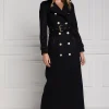 Best Marlborough Trench Coat Full Length - Soft Black Women Coats