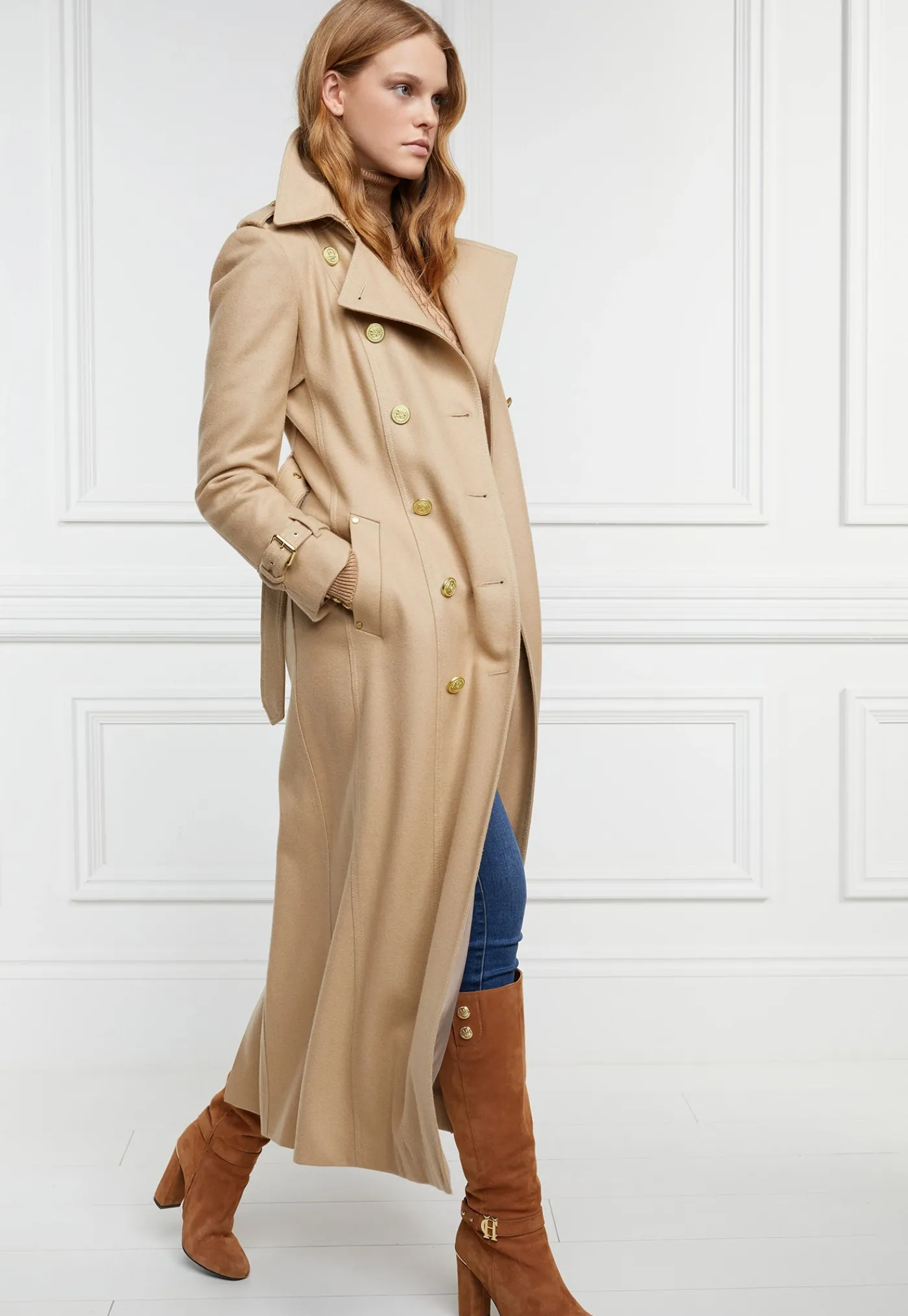 marlborough_trench_coat_f_1-5.webp Clearance Marlborough Trench Coat Full Length - Camel Women Coats