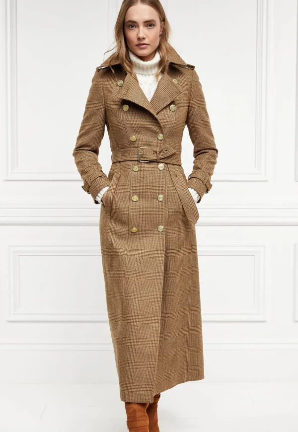 Clearance Marlborough Trench Coat Full Length - Tawny Women Coats