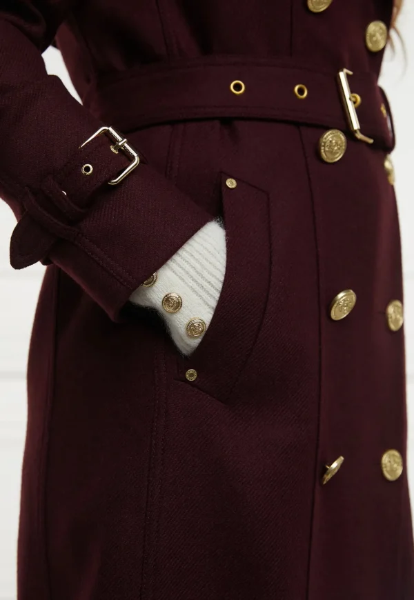 Best Marlborough Trench Coat Full Length - Mulberry Women Coats