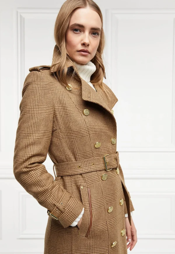 Clearance Marlborough Trench Coat Full Length - Tawny Women Coats
