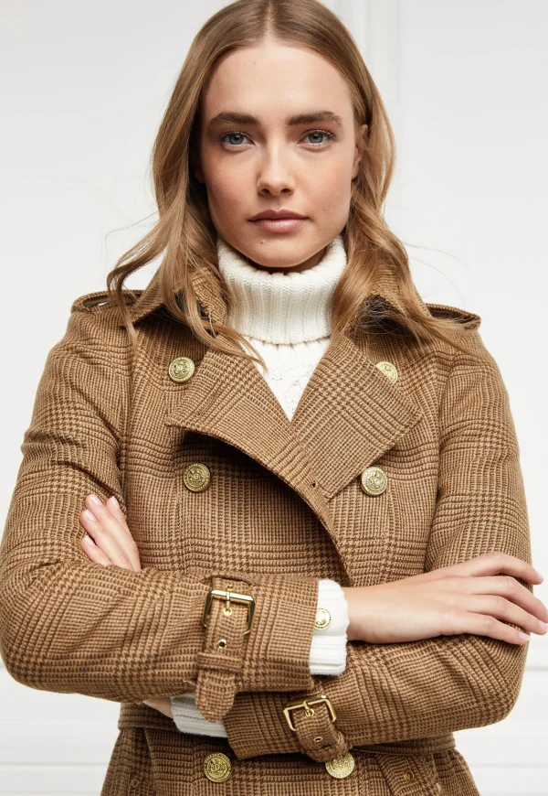 Clearance Marlborough Trench Coat Full Length - Tawny Women Coats