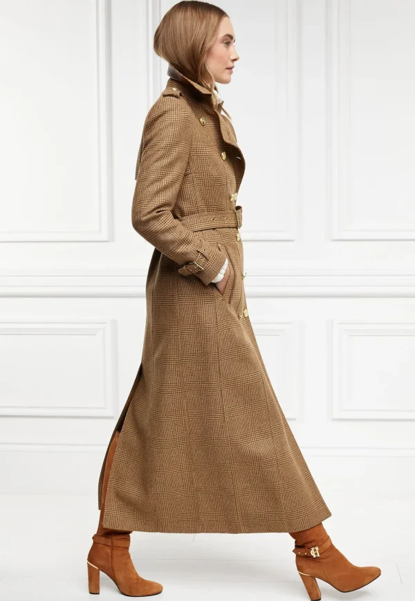 Clearance Marlborough Trench Coat Full Length - Tawny Women Coats