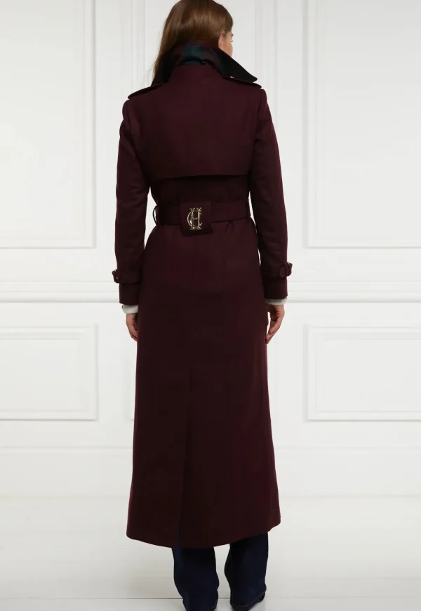 Best Marlborough Trench Coat Full Length - Mulberry Women Coats