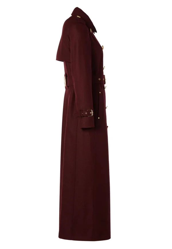 Best Marlborough Trench Coat Full Length - Mulberry Women Coats