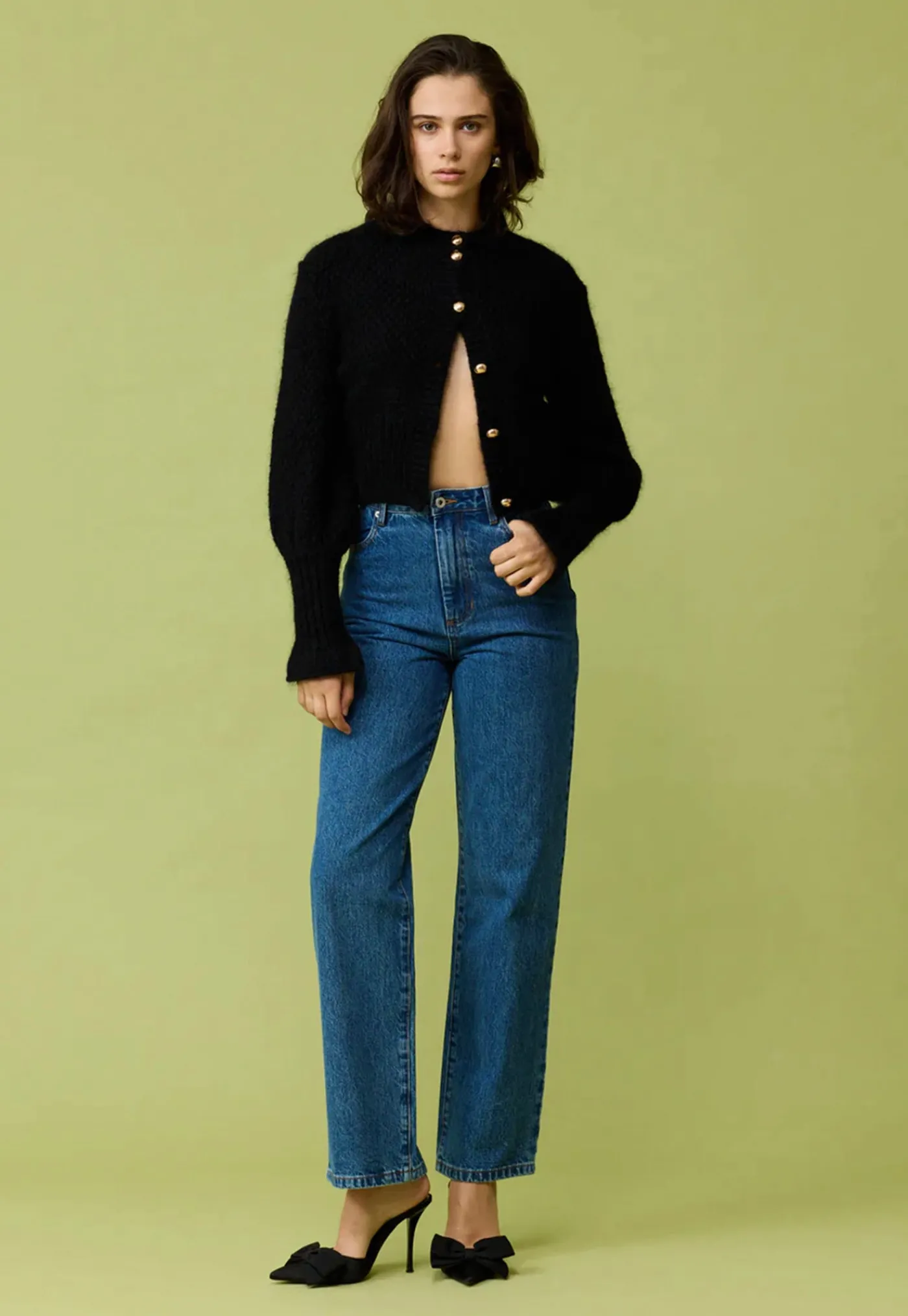 matilda_cardigan__black_0.webp Online Matilda Cardigan - Black Women Knitwear