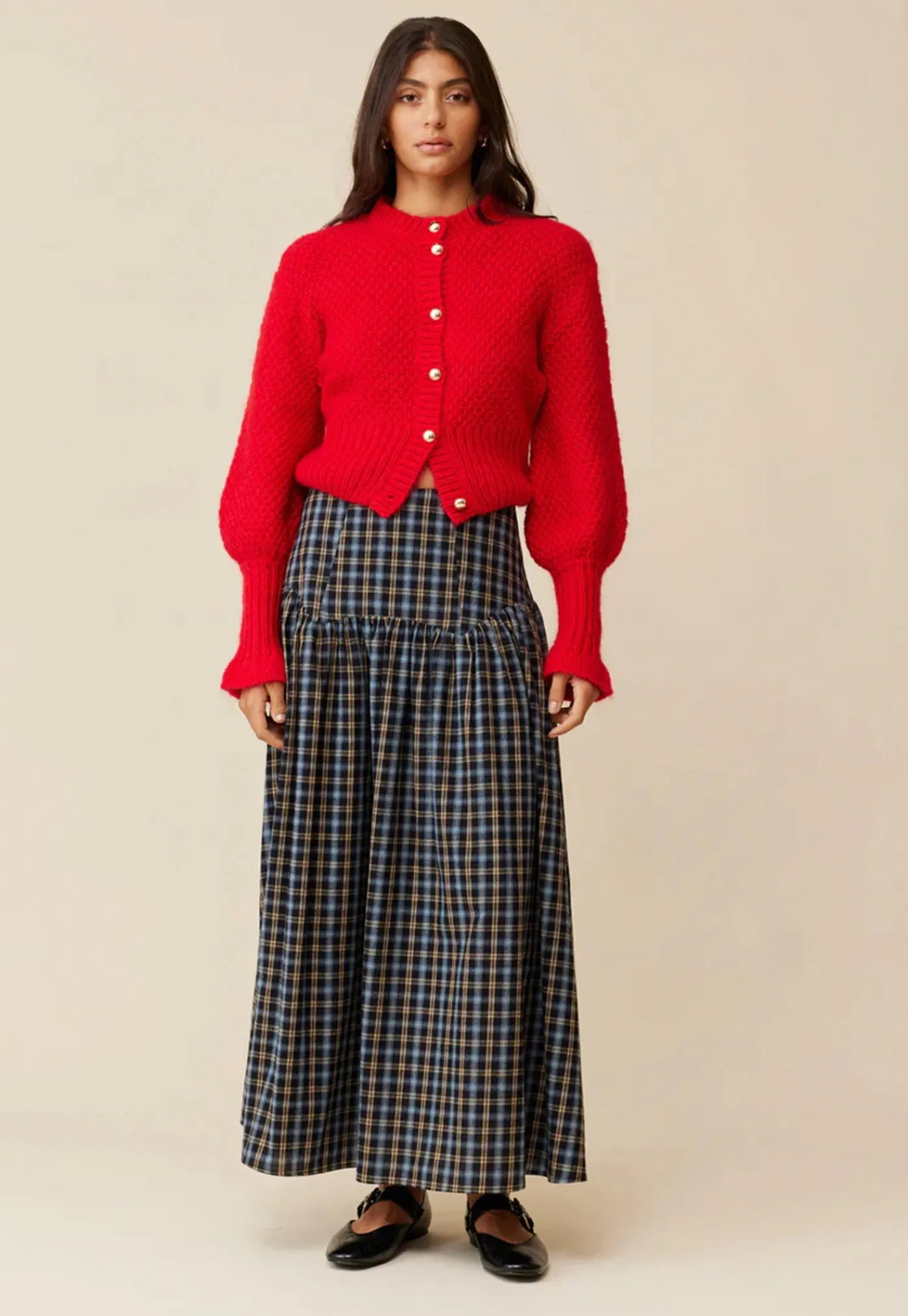 matilda_cardigan__cherry_0.webp Best Matilda Cardigan - Cherry Women Knitwear