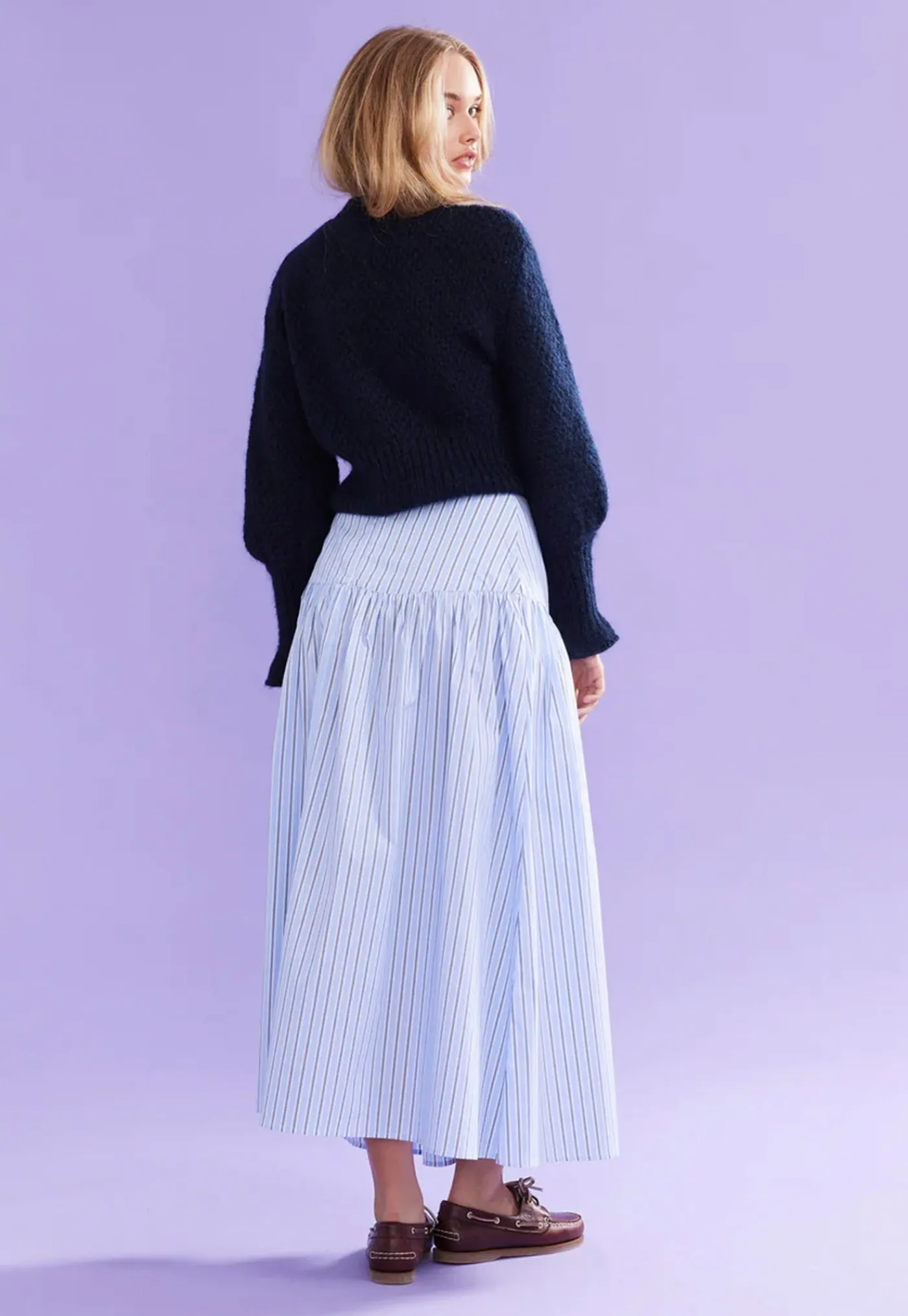 matilda_cardigan__ink_2.webp Sale Matilda Cardigan - Ink Women Knitwear