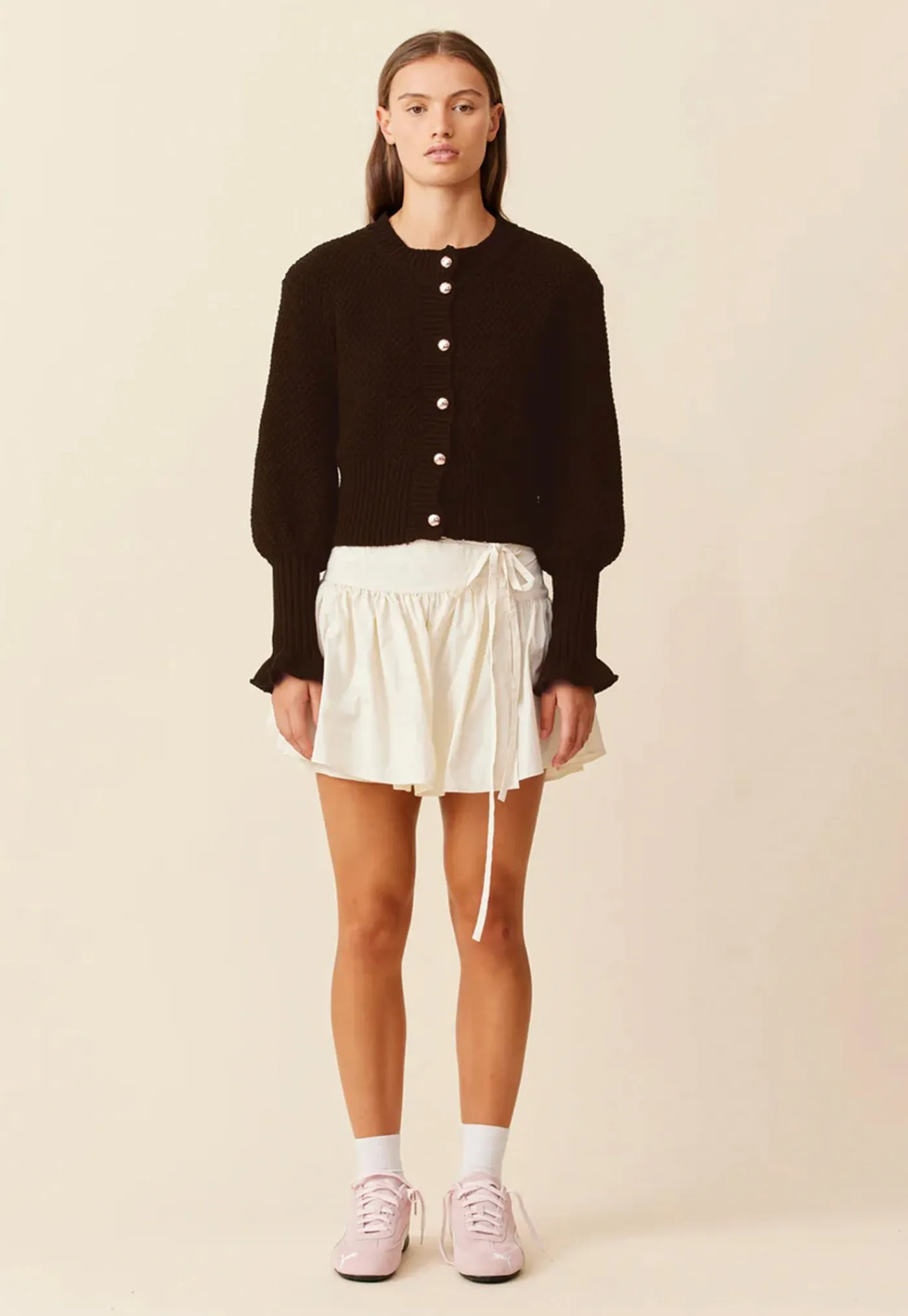 matilda_cotton_cardigan___0-1.webp Sale Matilda Cotton Cardigan - Java Women Knitwear