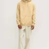 Clearance Mens Weekender Fleece Hoodie - Chamomile Hoodies & Sweaters