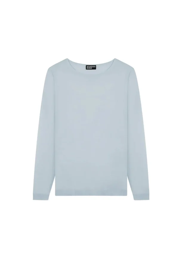 Hot Merino Swing Sweater - Powder Women Knitwear