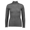 Best Merino Tulle Skivvy - Grey Mix Women Tops & Tees
