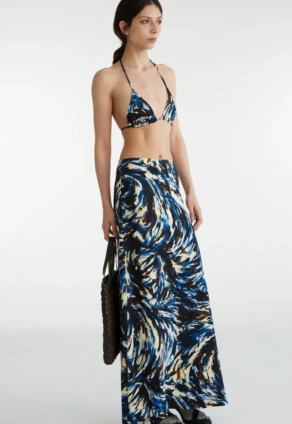 Fashion Miami Top - Brushstroke Women Tops & Tees