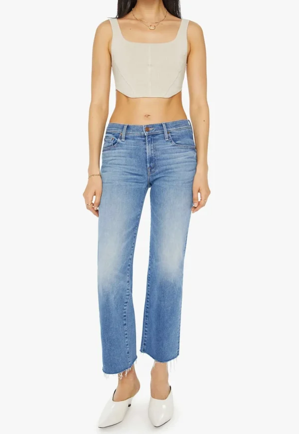 Sale Mid Rise Rambler Zip Ankle Fray - Enjoy The Ride Women Denim