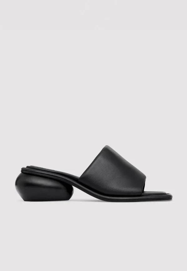 Discount Minimal Dome Heel - Black Women Footwear | Heels