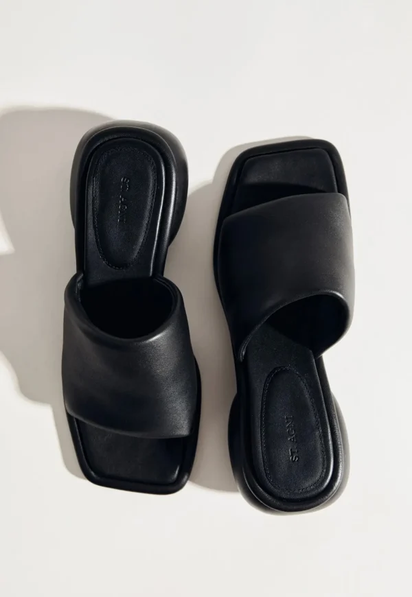 Discount Minimal Dome Heel - Black Women Footwear | Heels