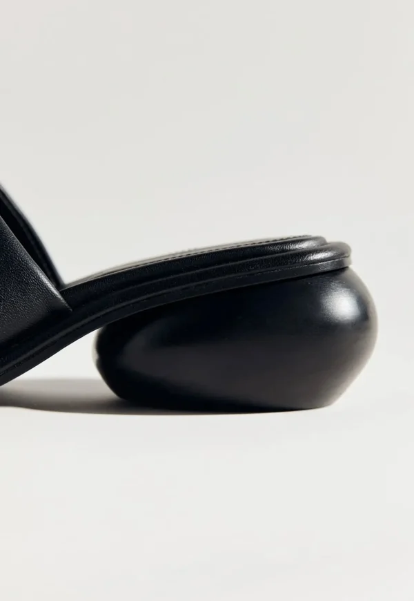 Discount Minimal Dome Heel - Black Women Footwear | Heels