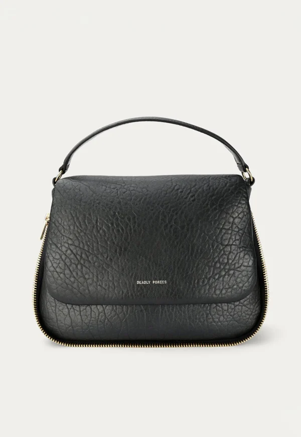 New Mr Caiman - Black Bulle/Brass Women Bags | Bags