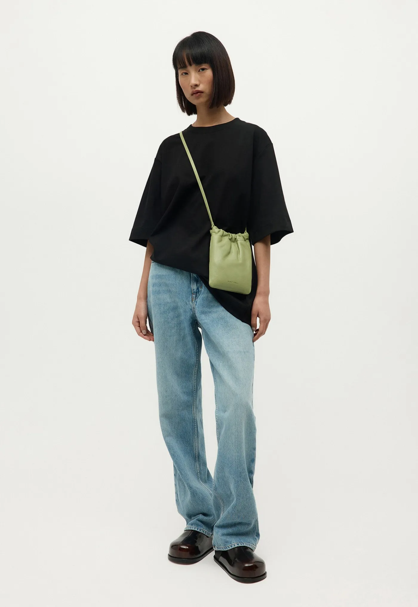 mr_cinch_pouch__grass_1.webp Outlet Mr Cinch Pouch - Grass Women Bags | Bags