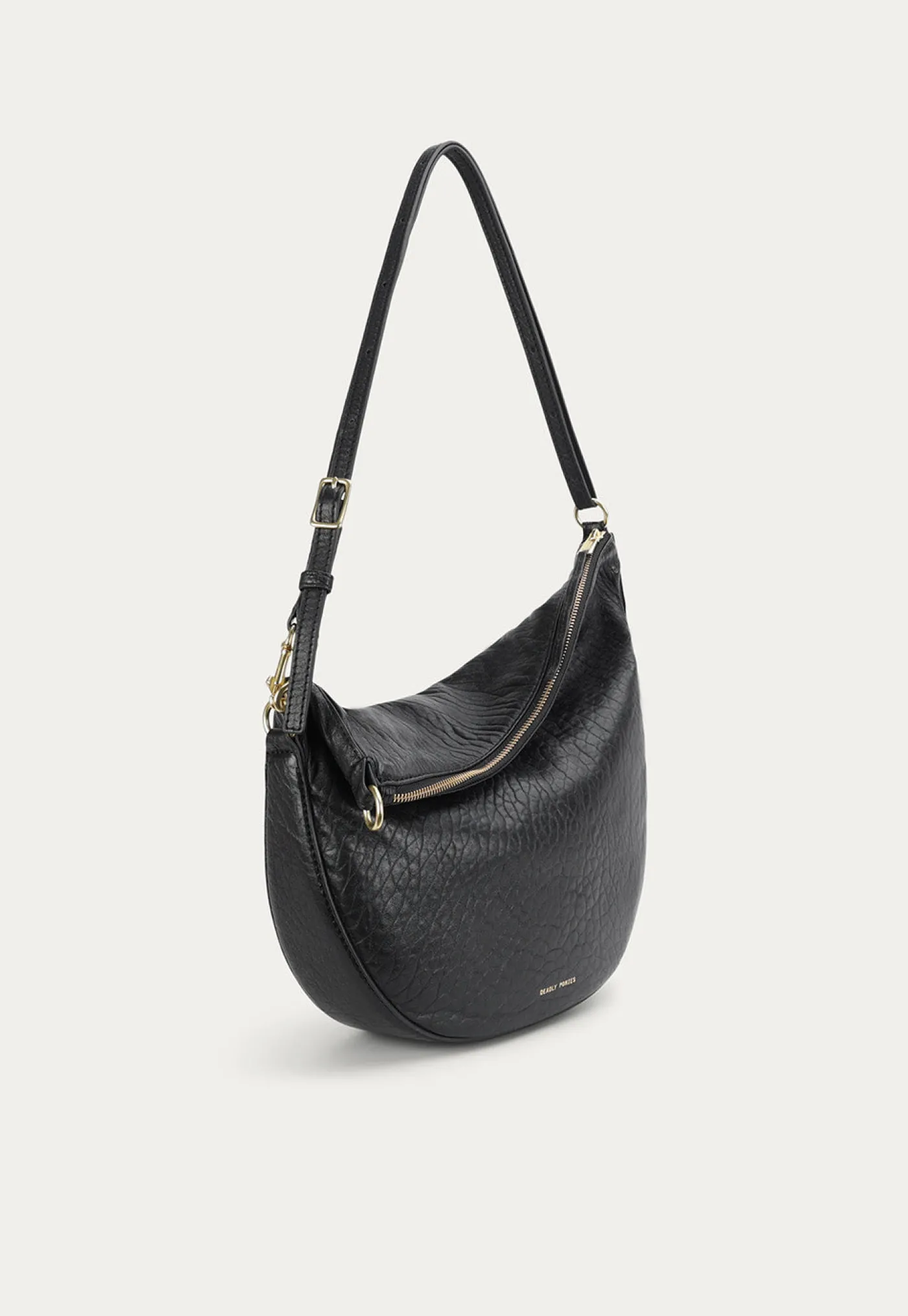 mr_leopard__black_bullebr_1.webp Outlet Mr Leopard - Black Bulle/Brass Women Bags | Bags