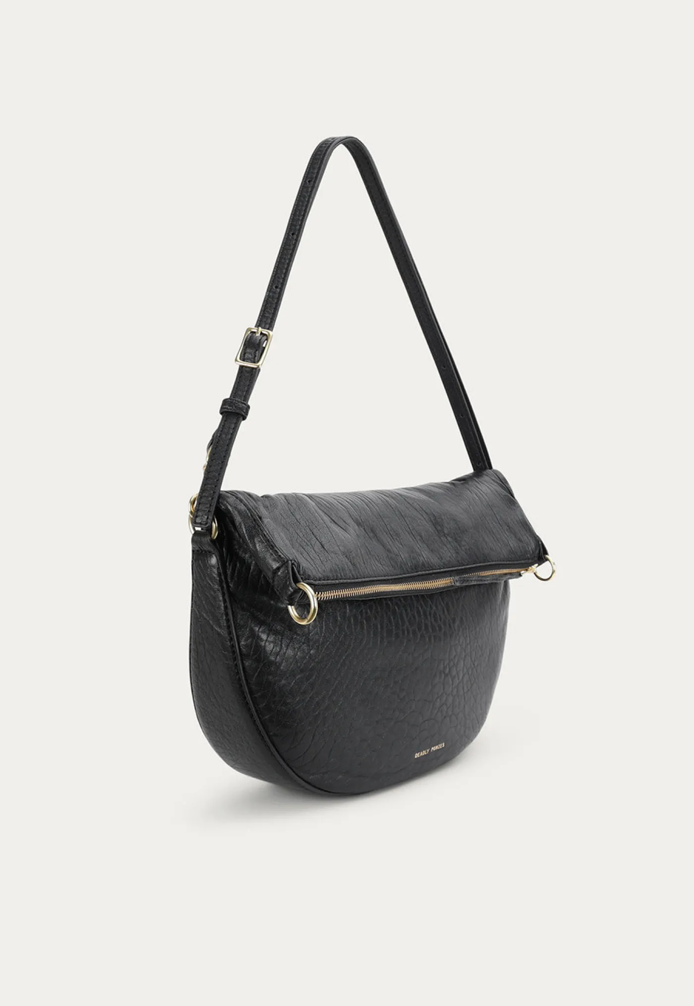 mr_leopard__black_bullebr_6.webp Outlet Mr Leopard - Black Bulle/Brass Women Bags | Bags