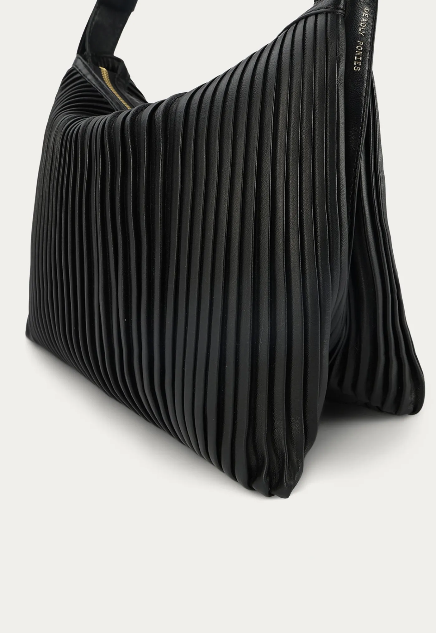 mr_midimese__black_pleate_3.webp Best Mr Midimese - Black Pleated Women Bags | Bags