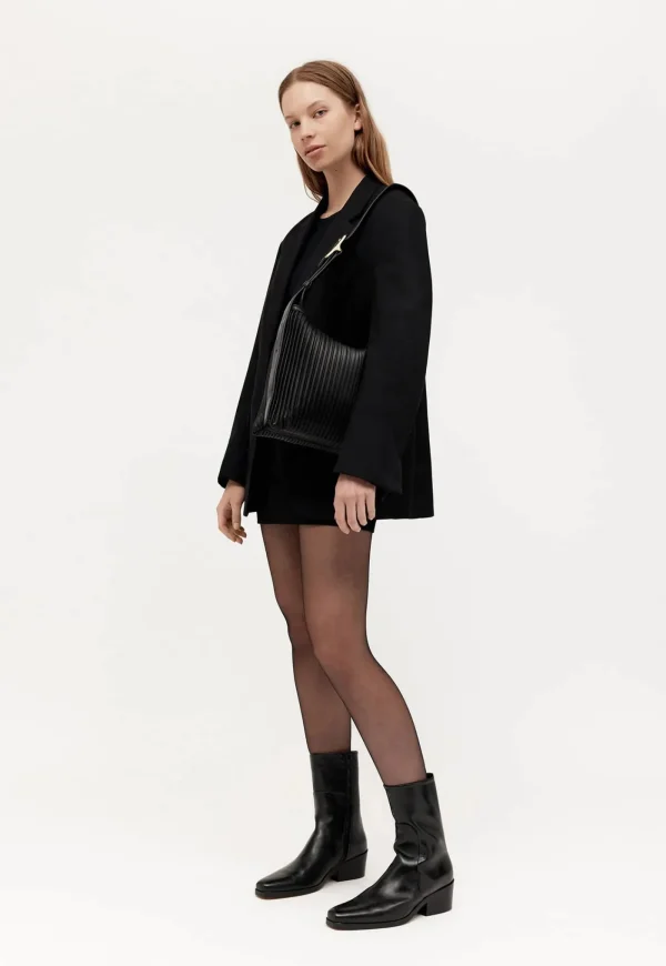Best Mr Midimese - Black Pleated Women Bags | Bags