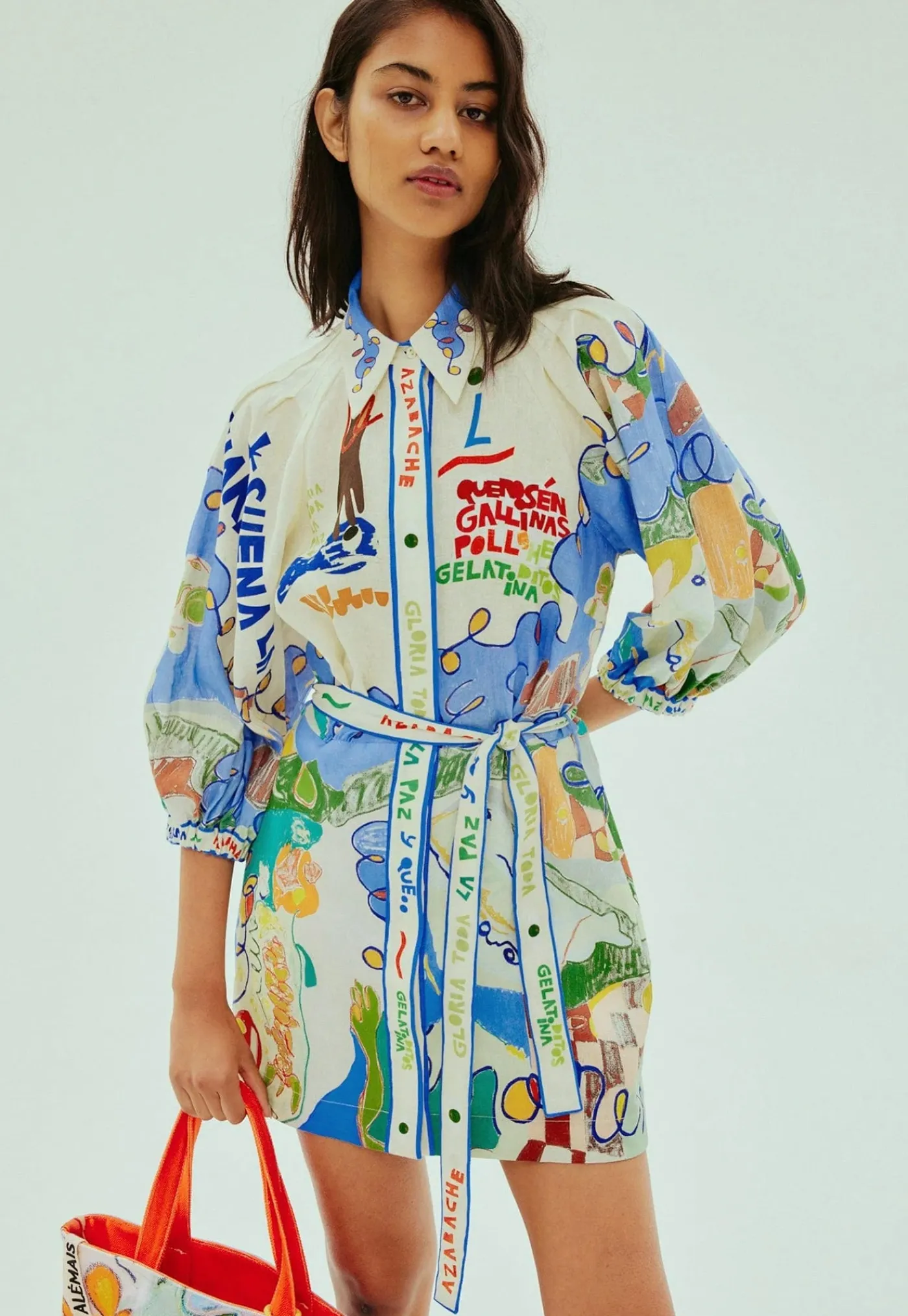 nadia_mini_shirtdress__mu_1.webp Best Nadia Mini Shirtdress - Multi Women Dresses