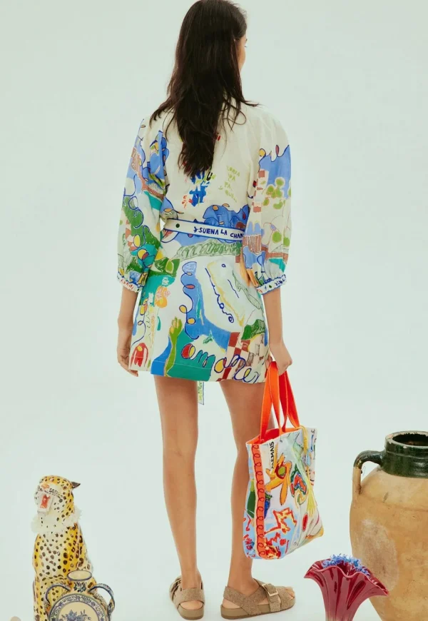 Best Nadia Mini Shirtdress - Multi Women Dresses