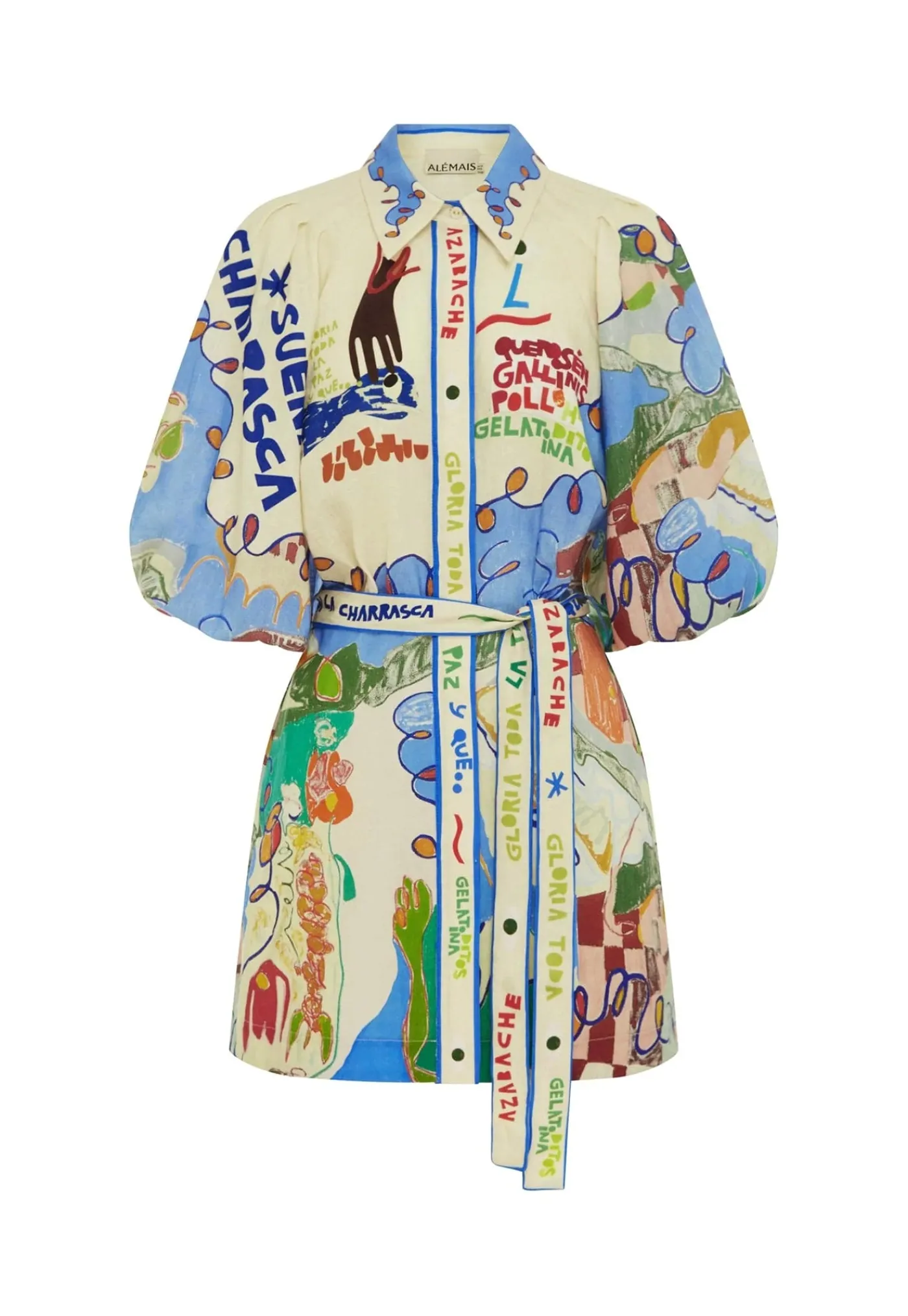 nadia_mini_shirtdress__mu_5.webp Best Nadia Mini Shirtdress - Multi Women Dresses
