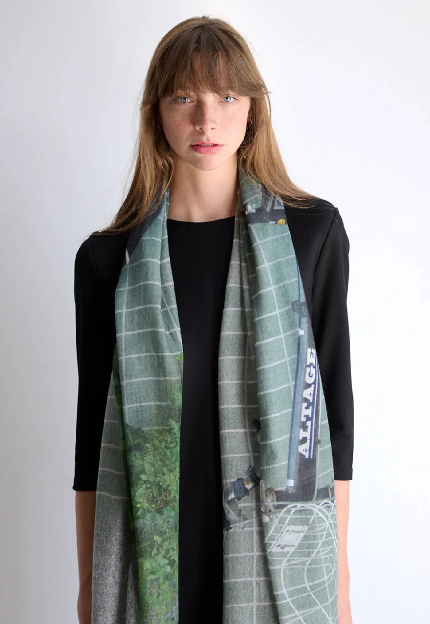 nippori_wheels__skinny_wo_1.webp Outlet Nippori Wheels - Skinny Wool Scarf Women Scarves | Scarves