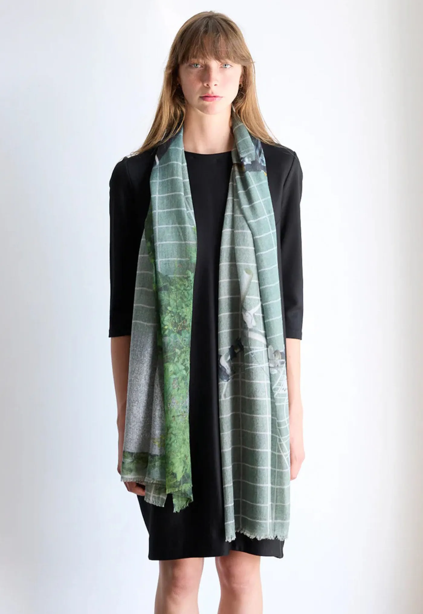 nippori_wheels__skinny_wo_3.webp Outlet Nippori Wheels - Skinny Wool Scarf Women Scarves | Scarves