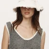 Outlet Nonna Hat Frayed - Ivory Women Hats | Hats