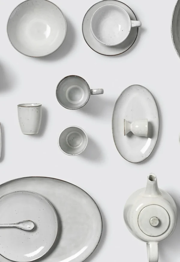 Discount Nordic Sand Pasta Plate Ceramics