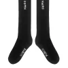 Fashion Nu Logo Knee High Sock - Black/Grey Women Socks | Socks