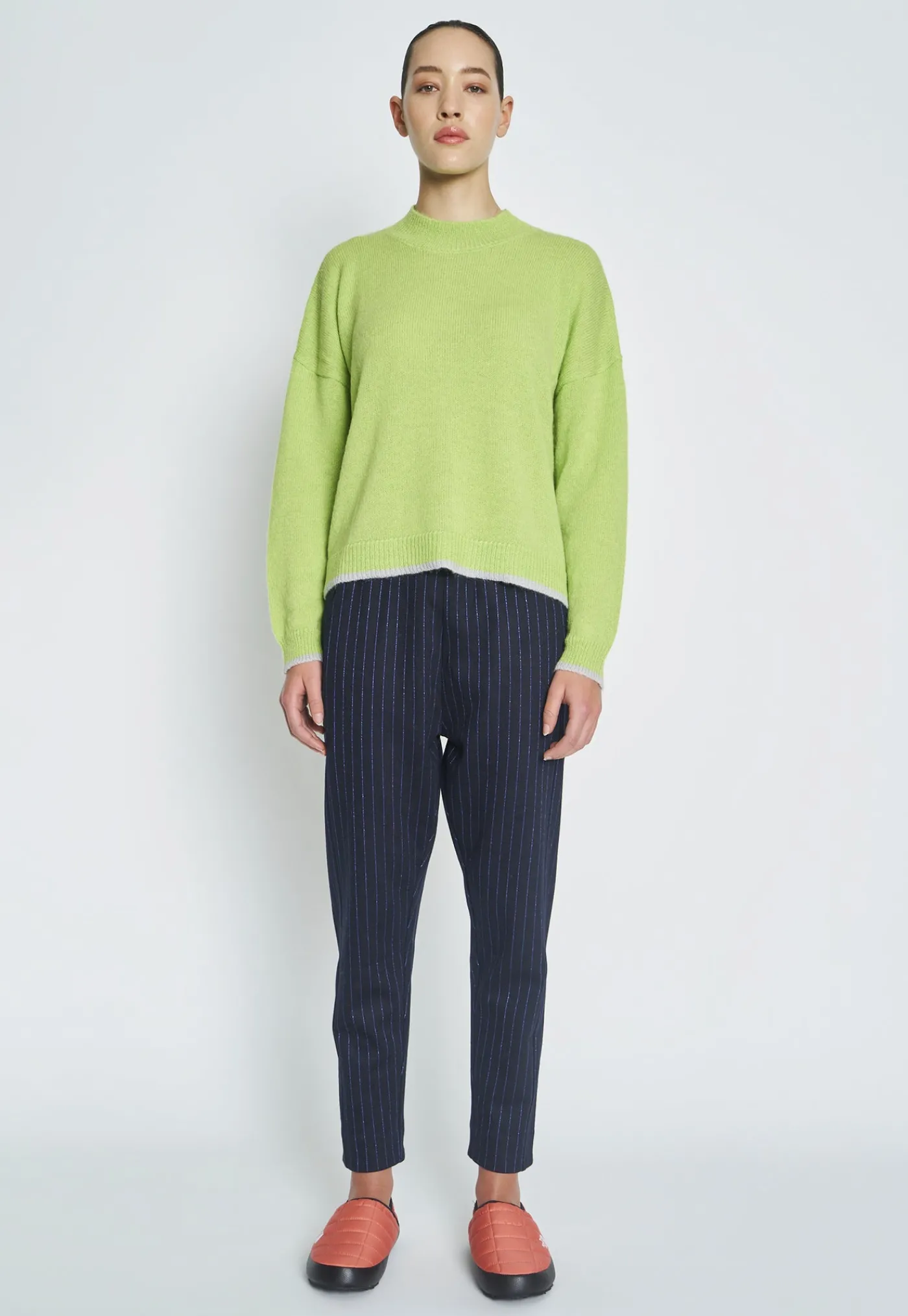 ollie_jumper__lime_0.webp Best Ollie Jumper - Lime Women Knitwear