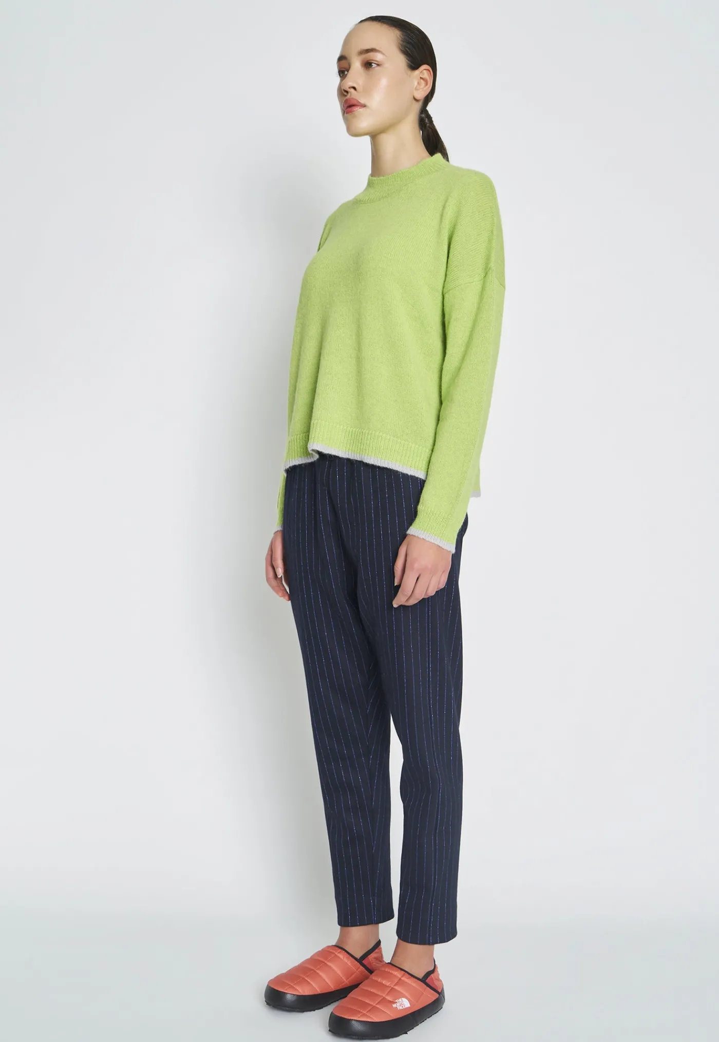 ollie_jumper__lime_1.webp Best Ollie Jumper - Lime Women Knitwear