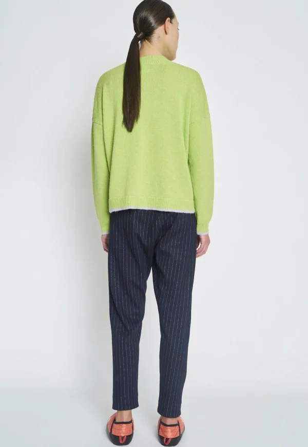 Best Ollie Jumper - Lime Women Knitwear