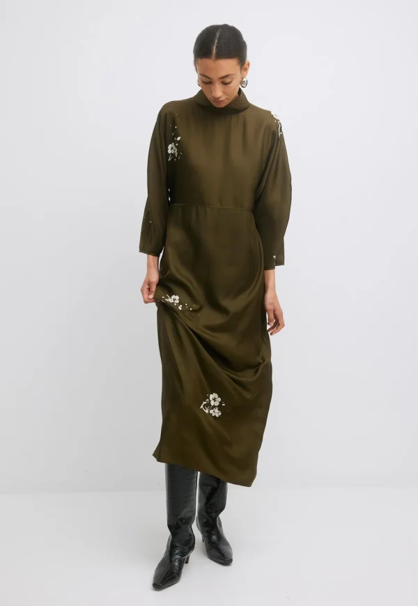 Discount Orcagna Dress - Plum Blossom Print Women Dresses