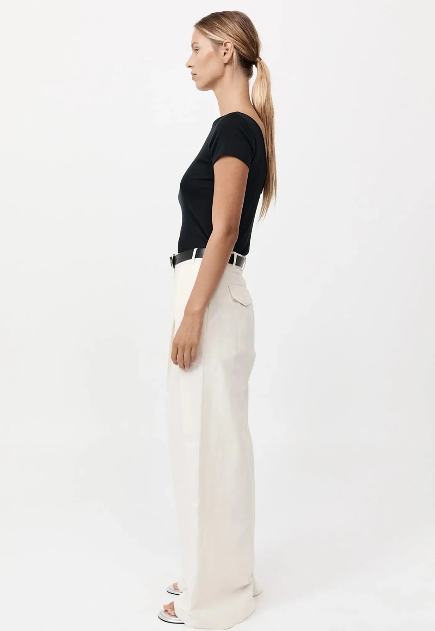 organic_cotton_ballet_top_2.webp Hot Organic Cotton Ballet Top - Jet Black Women Tops & Tees