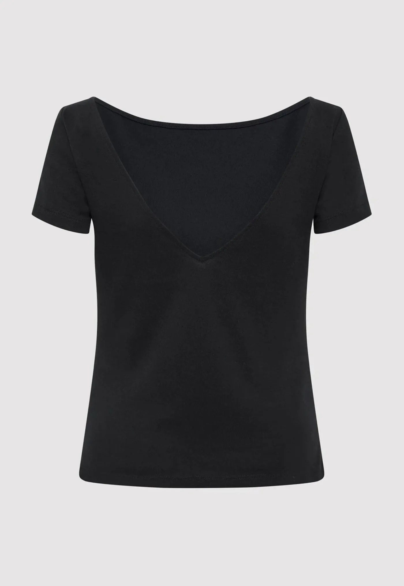 organic_cotton_ballet_top_4.webp Hot Organic Cotton Ballet Top - Jet Black Women Tops & Tees