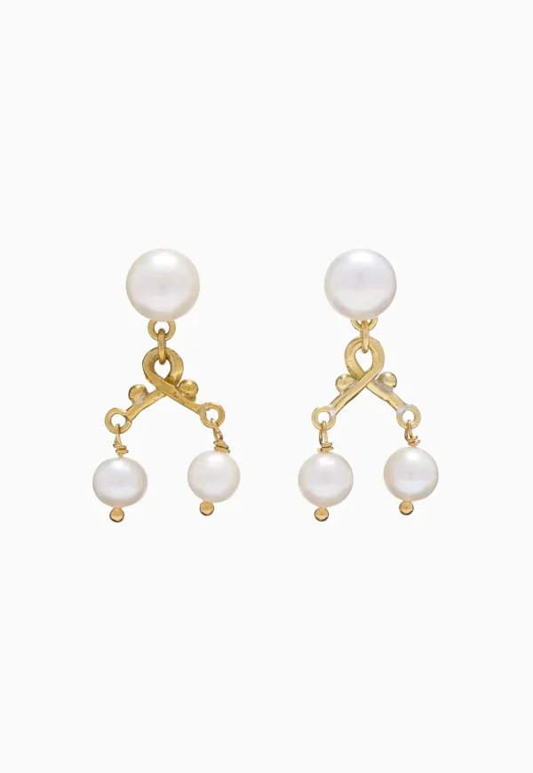Best Oriana Chandelier Earring - Pearl Women Jewellery | Jewellery